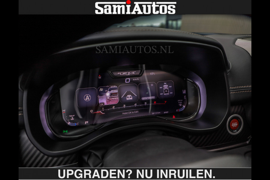 Dodge Ram BLACK OPS TRX FINAL EDIT | HELLCAT 6.2 V8 712PK | 124950,- excl | BOM VOL | CARBON | CREW CAB | GRIJSKENTEKEN | 5 PERSOONS | DC | DUBBELE CABINE |