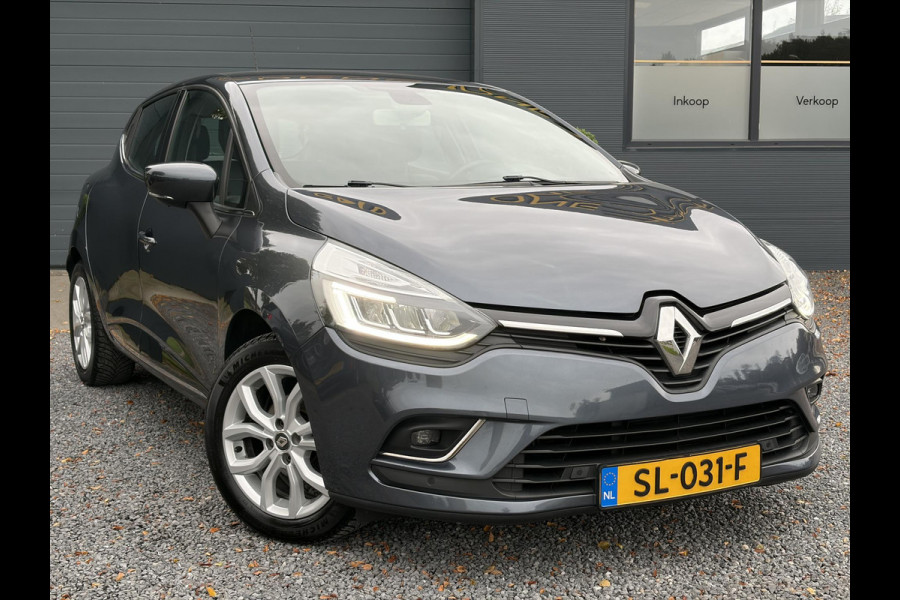 Renault Clio 0.9 TCe Intens ✓D-Ketting vv in 01-2026✓Camera✓Navi✓Keyless✓Dealer Onderhouden✓Halfleder✓LED✓Lm velgen✓Airco✓Cruise✓Pdc V+A✓4 Elekt Ramen✓N.A.P✓Apk tot 05-2027