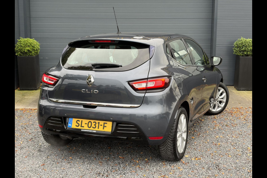 Renault Clio 0.9 TCe Intens ✓D-Ketting vv in 01-2026✓Camera✓Navi✓Keyless✓Dealer Onderhouden✓Halfleder✓LED✓Lm velgen✓Airco✓Cruise✓Pdc V+A✓4 Elekt Ramen✓N.A.P✓Apk tot 05-2027