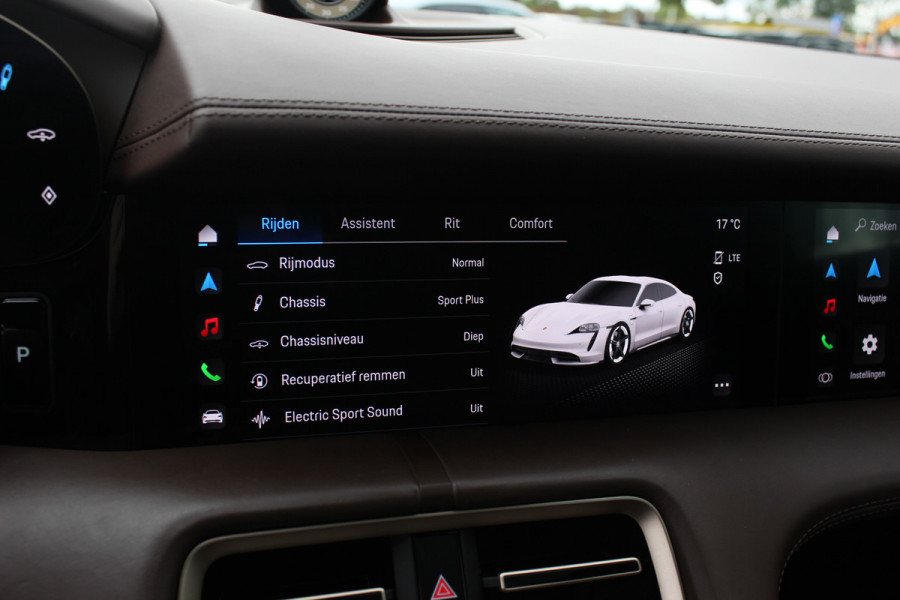 Porsche Taycan 4S Performance 84 kWh / SOH 90,9% / Panoramadak / 360Camera / Head-up / Achterasbesturing / Passenger Display / Luchtvering / 20'' / Keyless / Sportdesign+Chrono / Ventilatie+Massage / Bose / Dodehoek / DAB / Crui