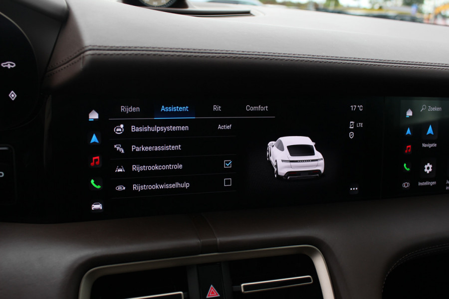 Porsche Taycan 4S Performance 84 kWh / SOH 90,9% / Panoramadak / 360Camera / Head-up / Achterasbesturing / Passenger Display / Luchtvering / 20'' / Keyless / Sportdesign+Chrono / Ventilatie+Massage / Bose / Dodehoek / DAB / Crui