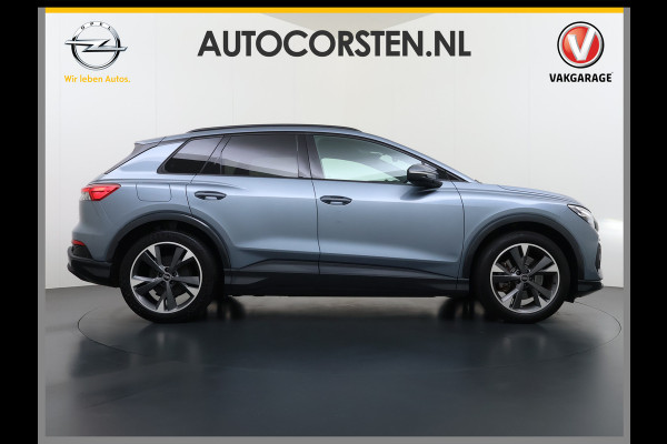 Audi Q4 e-tron SOH 92% 300PK Quattro Launch Edition Advanced Plus 82kWh Warmtepomp Adap.Cruise Trekhaak Head-Up Camera Elek.Stoelen+Memory +Ver Keyless advanced Apple Carplay/Android Auto Bluetooth Privacy Glas Lmv Matrix-Led Isofix 1.200KG Trekgewicht Origineel Nederlandse Auto