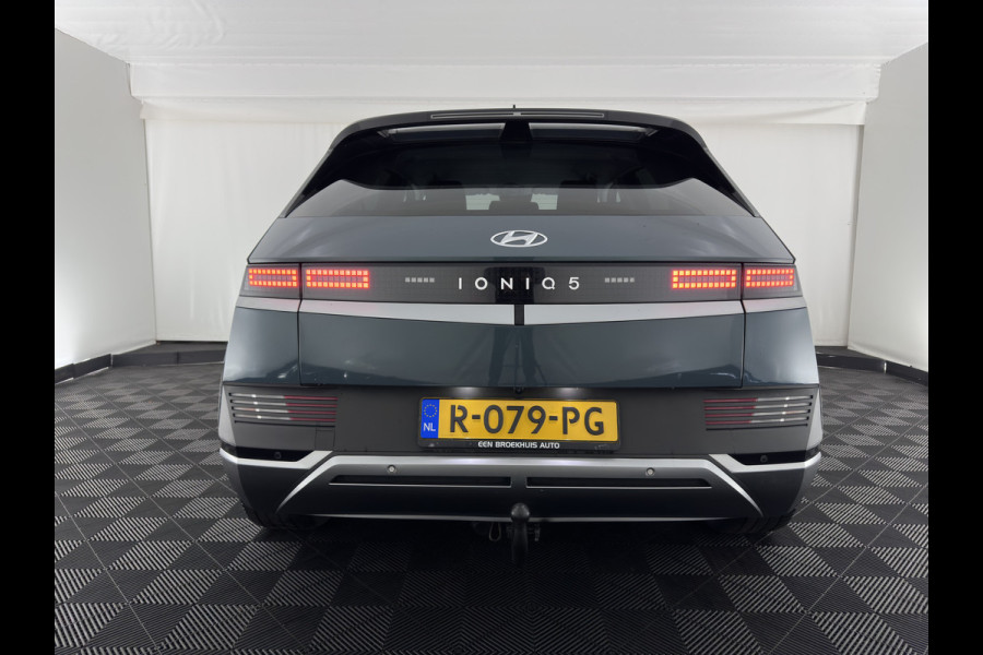Hyundai IONIQ 5 Style 58 kWh (3-Fase-11kW) {SoH-86%) (INCL.BTW) *FULL-LED | ADAPTIVE-CRUISE | COMFORT-SEATS | CAMERA | KEYLESS | PRIVACY-GLASS | DAB+ | ECC | PDC | CRUISE | TOWBAR | 19''ALU*