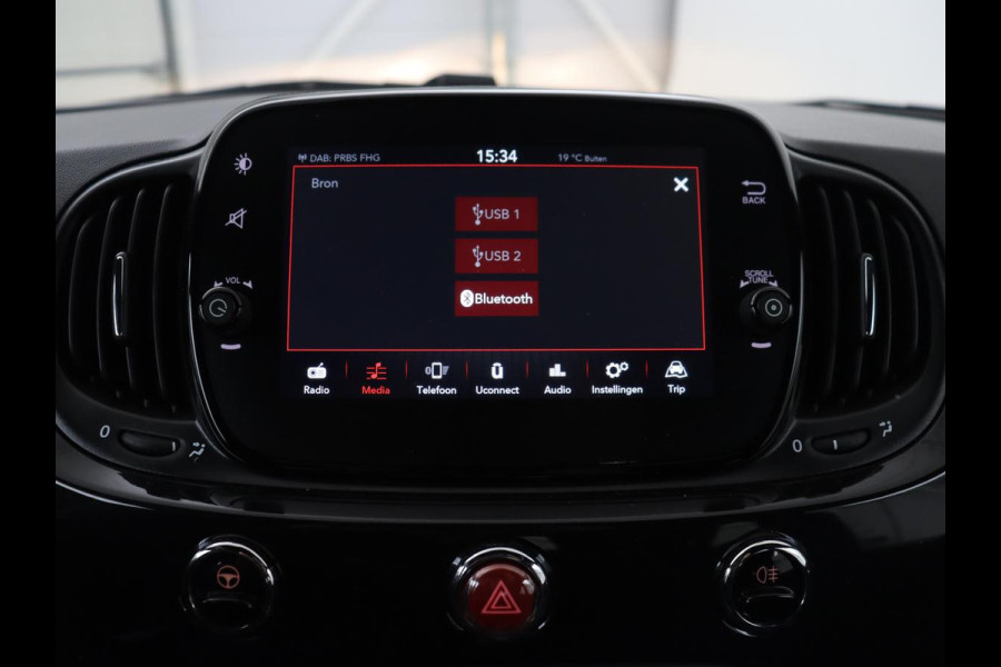 Fiat 500 1.0 Hybrid Club | Bluetooth | DAB | Airco | 1e eigenaar | NAP 29.610km