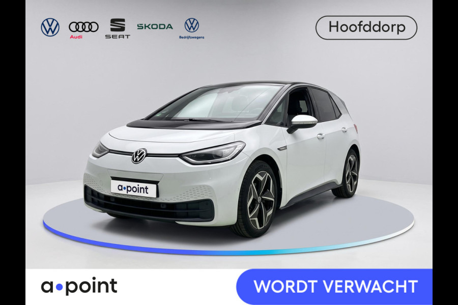 Volkswagen ID.3 First Plus 58 kWh 204 pk | Navigatie | Parkeersensoren | Achteruitrijcamera | Adaptieve cruise control | Stoelverwarming | LED Matrix | Apple carplay / Android auto | Lichtmetale Velgen |