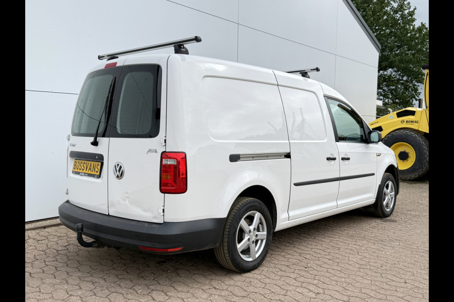 Volkswagen E-Caddy 37kWh 113PK L2H1 Elektrisch Caddy ABT Maxi 37,3kWh 159km WLTP Trekhaak Lichmetalen Velgen Airco Stoelverwarming Apple Carplay Pa