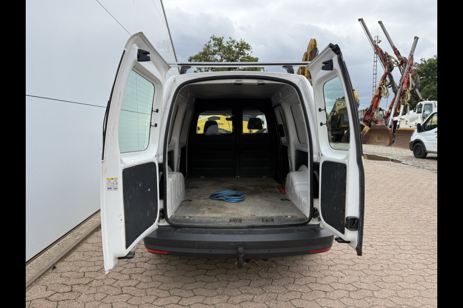 Volkswagen E-Caddy 37kWh 113PK L2H1 Elektrisch Caddy ABT Maxi 37,3kWh 159km WLTP Trekhaak Lichmetalen Velgen Airco Stoelverwarming Apple Carplay Pa