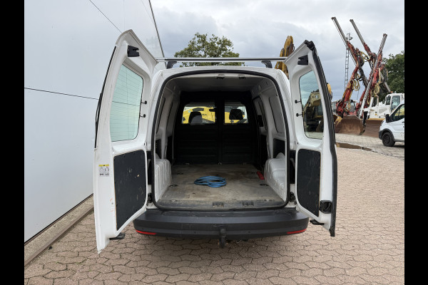Volkswagen E-Caddy 37kWh 113PK L2H1 Elektrisch Caddy ABT Maxi 37,3kWh 159km WLTP Trekhaak Lichmetalen Velgen Airco Stoelverwarming Apple Carplay Pa
