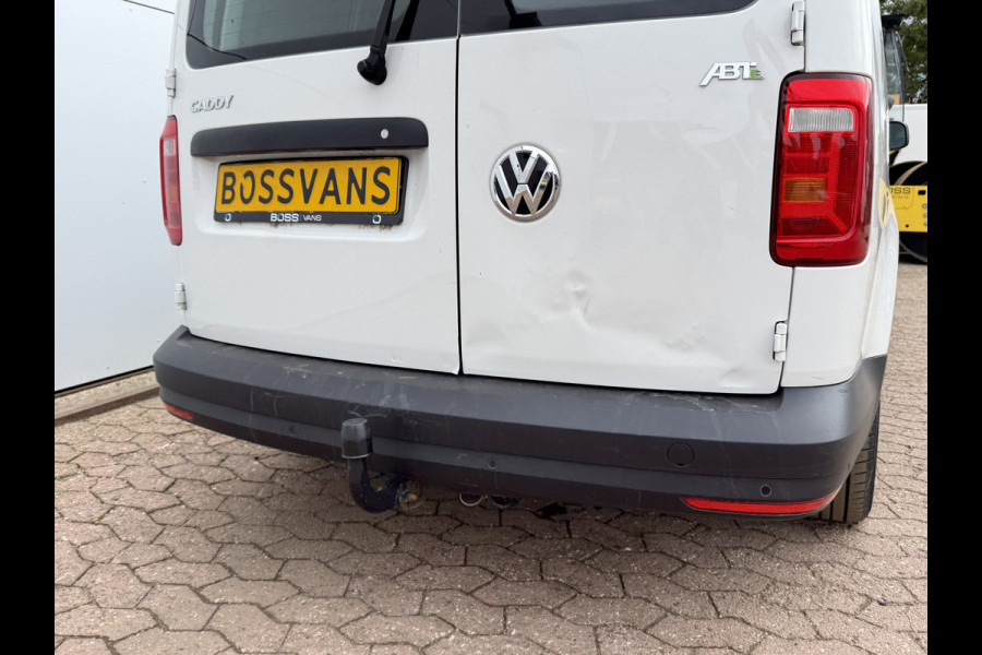 Volkswagen E-Caddy 37kWh 113PK L2H1 Elektrisch Caddy ABT Maxi 37,3kWh 159km WLTP Trekhaak Lichmetalen Velgen Airco Stoelverwarming Apple Carplay Pa