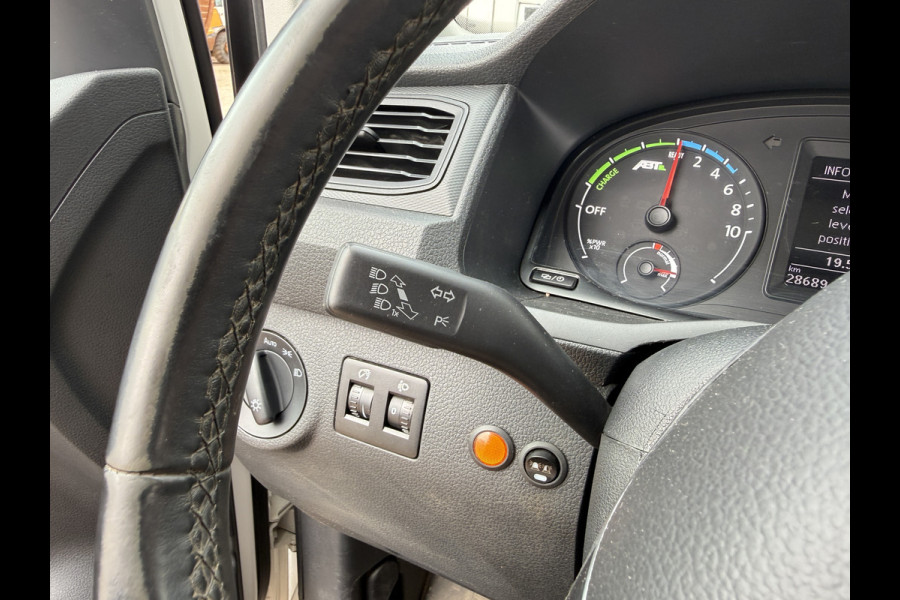 Volkswagen E-Caddy 37kWh 113PK L2H1 Elektrisch Caddy ABT Maxi 37,3kWh 159km WLTP Trekhaak Lichmetalen Velgen Airco Stoelverwarming Apple Carplay Pa