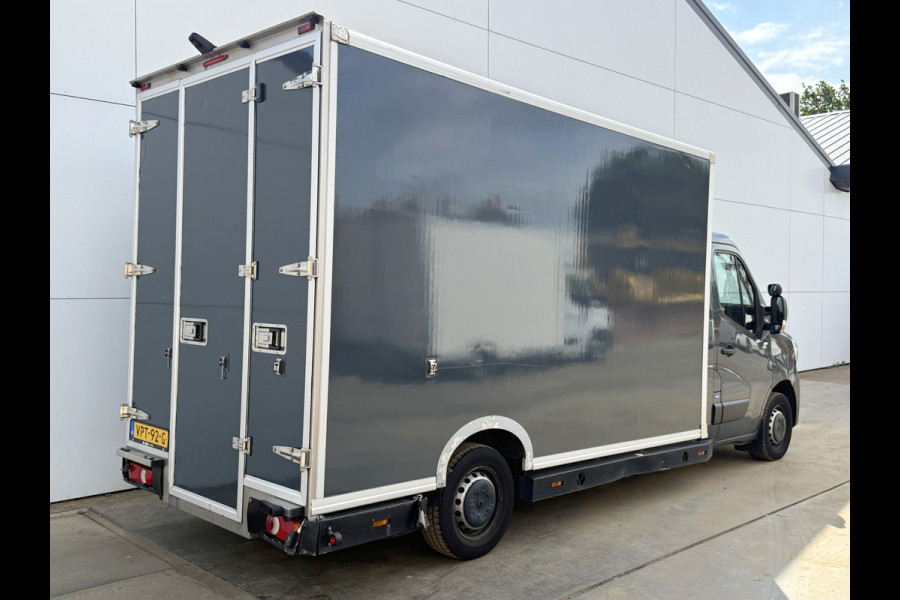 Renault Master Plancher T35 2.3 DCI 150PK Automaat Bakwagen Lowliner Plancher Airco Cruise Control Camera Foodtruck Meubelbak Paardenwagen
