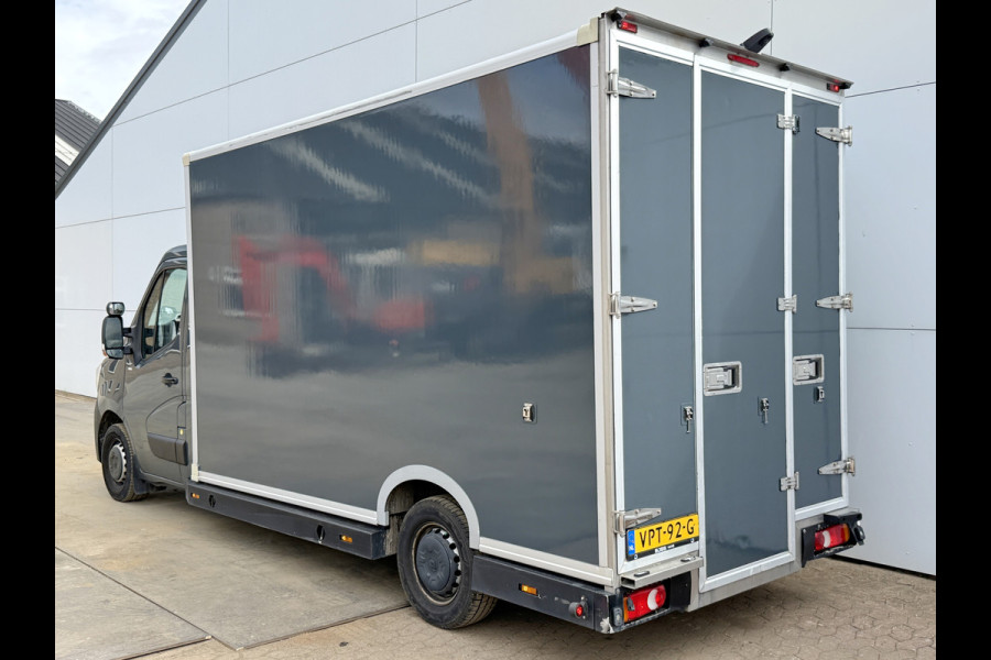 Renault Master Plancher T35 2.3 DCI 150PK Automaat Bakwagen Lowliner Plancher Airco Cruise Control Camera Foodtruck Meubelbak Paardenwagen