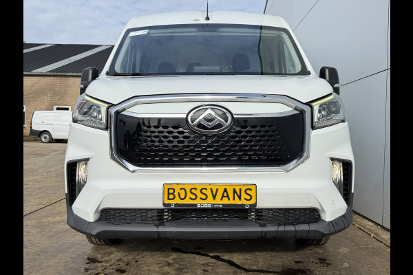 Maxus eDeliver 9 72kWh 204PK L2H2 280km Stad WLTP Snelladen LED Carplay Cruise control Camera Airco Parkeersensoren v+a