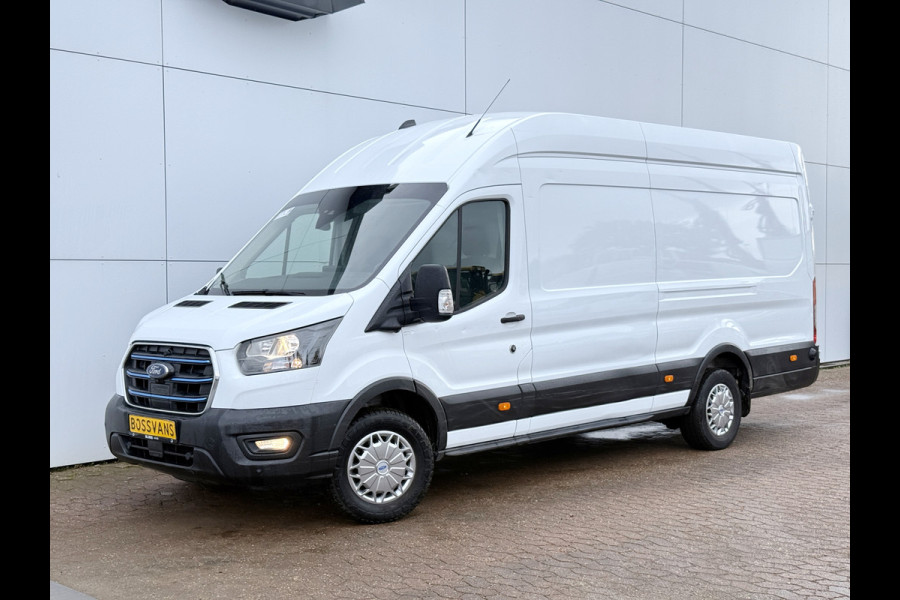 Ford E-Transit 68kWh 184PK L4H3 317km WLTP 94.9% (SOH) BEV Snelladen Carplay Climate control Camera Parkeersensoren v+a Stoelverwarming