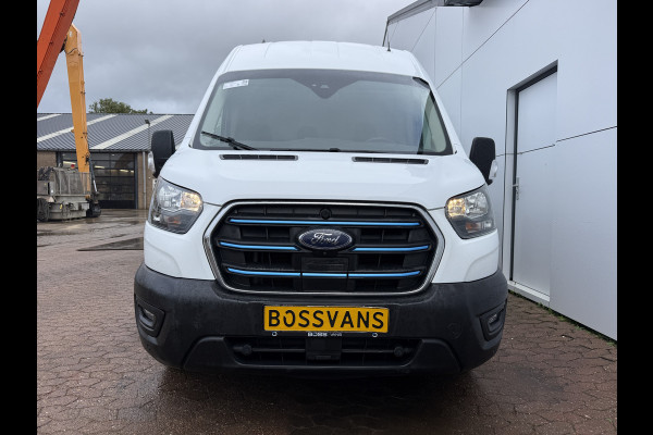Ford E-Transit 68kWh 184PK L4H3 317km WLTP 94.9% (SOH) BEV Snelladen Carplay Climate control Camera Parkeersensoren v+a Stoelverwarming