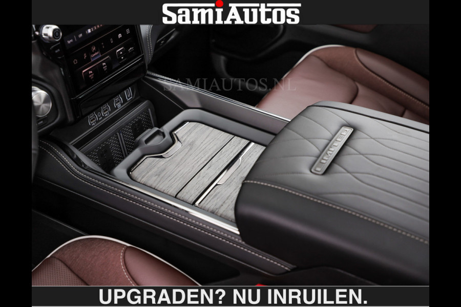 Dodge Ram LIMITED 5.7 V8 HEMI | € 79.950 excl excl | MAXIMAAL UITGERUST | NIEUWE KLEUR Forged Blue Metallic met Ebony Red interior seats | DUBBELE CABINE | 5 PERSOONS | DC | Allernieuwste Limited in nieuwe kleur Forged Blue  – volledig uitgerust met alle opties.