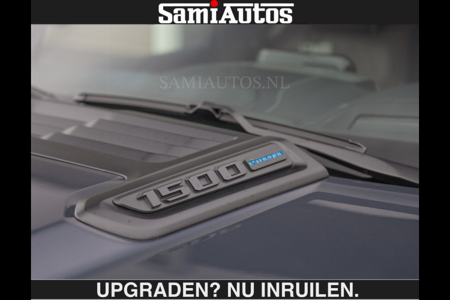 Dodge Ram LIMITED 5.7 V8 HEMI | € 79.950 excl excl | MAXIMAAL UITGERUST | NIEUWE KLEUR Forged Blue Metallic met Ebony Red interior seats | DUBBELE CABINE | 5 PERSOONS | DC | Allernieuwste Limited in nieuwe kleur Forged Blue  – volledig uitgerust met alle opties.