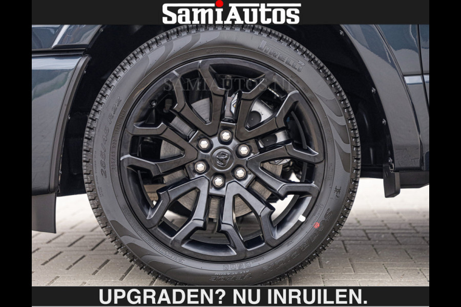 Dodge Ram LIMITED 5.7 V8 HEMI | € 79.950 excl excl | MAXIMAAL UITGERUST | NIEUWE KLEUR Forged Blue Metallic met Ebony Red interior seats | DUBBELE CABINE | 5 PERSOONS | DC | Allernieuwste Limited in nieuwe kleur Forged Blue  – volledig uitgerust met alle opties.