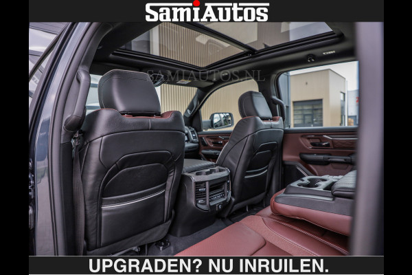Dodge Ram LIMITED 5.7 V8 HEMI | € 79.950 excl excl | MAXIMAAL UITGERUST | NIEUWE KLEUR Forged Blue Metallic met Ebony Red interior seats | DUBBELE CABINE | 5 PERSOONS | DC | Allernieuwste Limited in nieuwe kleur Forged Blue  – volledig uitgerust met alle opties.