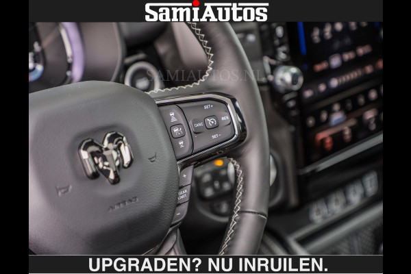 Dodge Ram LIMITED 5.7 V8 HEMI | € 79.950 excl excl | MAXIMAAL UITGERUST | NIEUWE KLEUR Forged Blue Metallic met Ebony Red interior seats | DUBBELE CABINE | 5 PERSOONS | DC | Allernieuwste Limited in nieuwe kleur Forged Blue  – volledig uitgerust met alle opties.