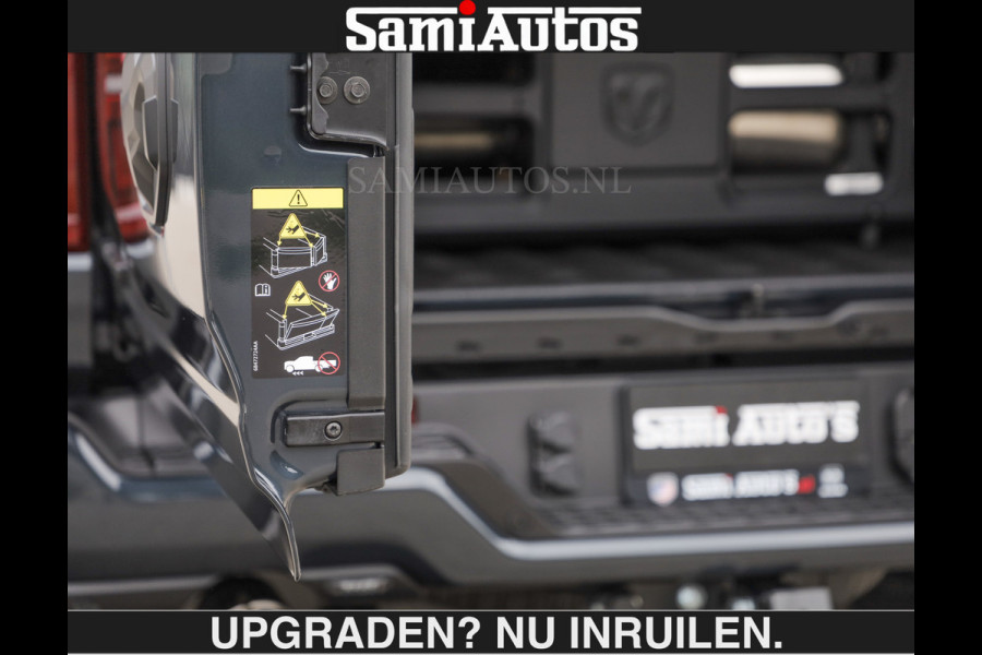 Dodge Ram LIMITED 5.7 V8 HEMI | € 79.950 excl excl | MAXIMAAL UITGERUST | NIEUWE KLEUR Forged Blue Metallic met Ebony Red interior seats | DUBBELE CABINE | 5 PERSOONS | DC | Allernieuwste Limited in nieuwe kleur Forged Blue  – volledig uitgerust met alle opties.