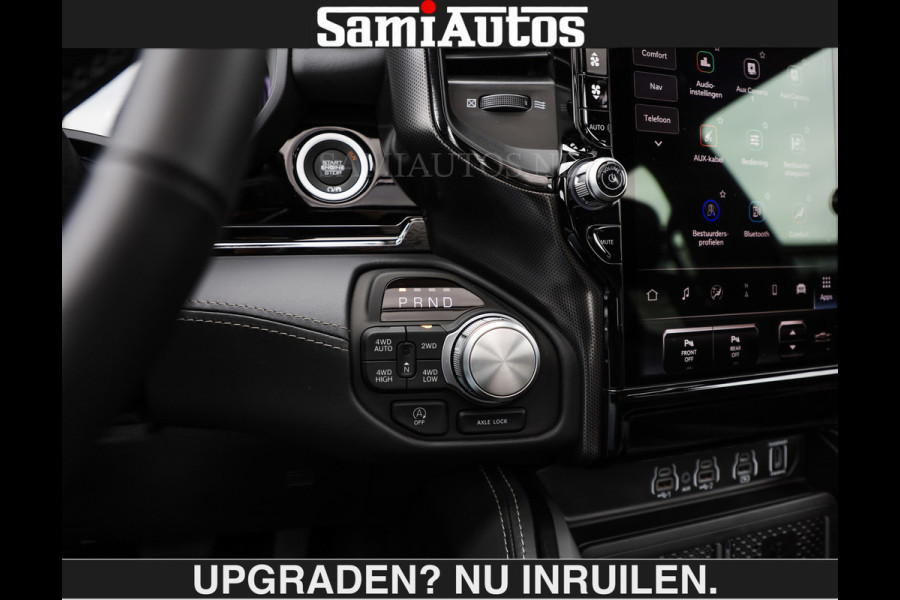 Dodge Ram LIMITED 5.7 V8 HEMI | € 79.950 excl excl | MAXIMAAL UITGERUST | NIEUWE KLEUR Forged Blue Metallic met Ebony Red interior seats | DUBBELE CABINE | 5 PERSOONS | DC | Allernieuwste Limited in nieuwe kleur Forged Blue  – volledig uitgerust met alle opties.
