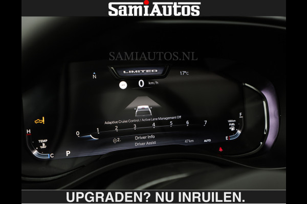 Dodge Ram LIMITED 5.7 V8 HEMI | € 79.950 excl excl | MAXIMAAL UITGERUST | NIEUWE KLEUR Forged Blue Metallic met Ebony Red interior seats | DUBBELE CABINE | 5 PERSOONS | DC | Allernieuwste Limited in nieuwe kleur Forged Blue  – volledig uitgerust met alle opties.