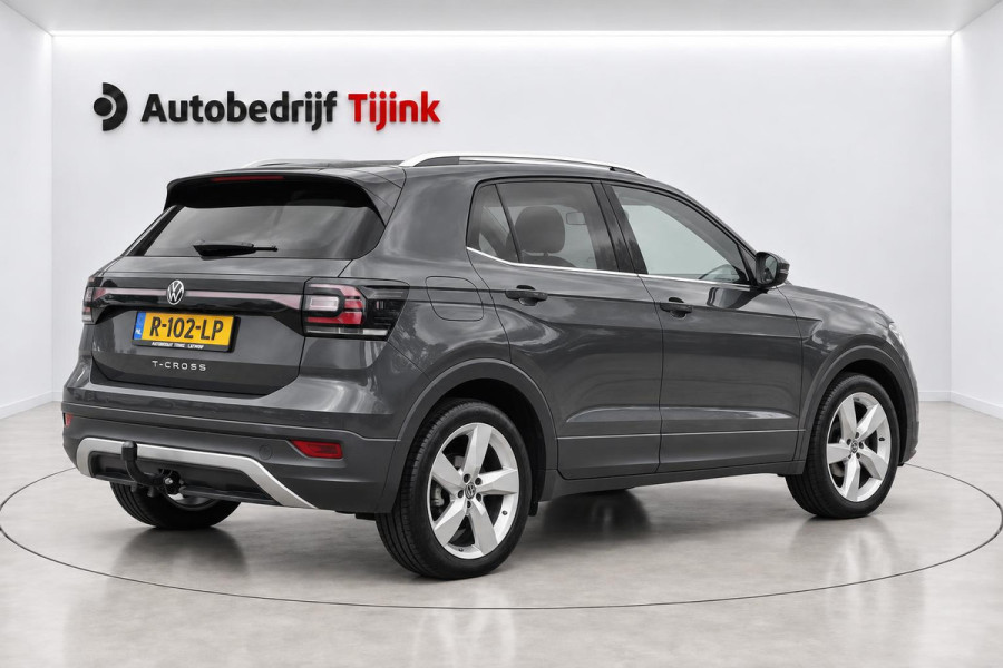 Volkswagen T-Cross 1.0 TSI Style | Automaat | LED | Trekhaak | Virtual | PDC | Climatronic | App-connect |