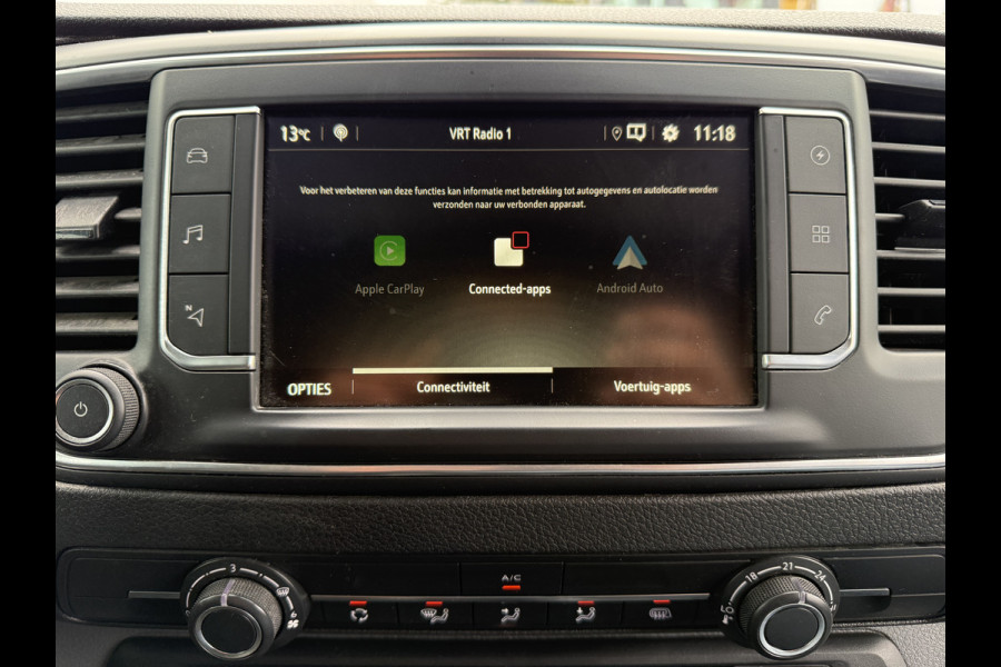 Opel Vivaro-e 75kWh 136PK L2 330km WLTP Snelladen Imperiaal Climate Control Cruise Control Imperiaal Carplay Navigatie Parkeersensoren