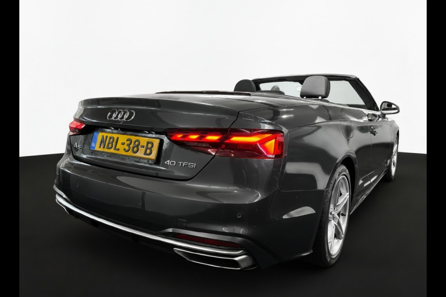 Audi A5 Cabriolet 40 TFSI 204PK S-TRONIC ADVANCED LEDER/360°CAMERA/VIRTUAL