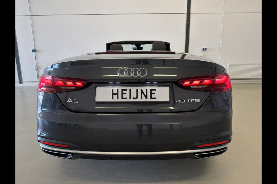 Audi A5 Cabriolet 40 TFSI 204PK S-TRONIC ADVANCED LEDER/360°CAMERA/VIRTUAL