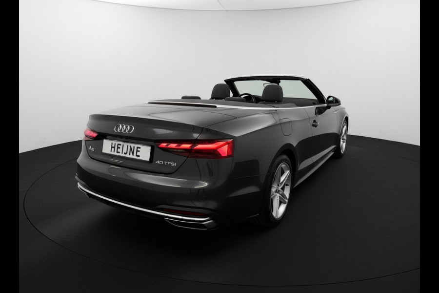 Audi A5 Cabriolet 40 TFSI 204PK S-TRONIC ADVANCED LEDER/360°CAMERA/VIRTUAL