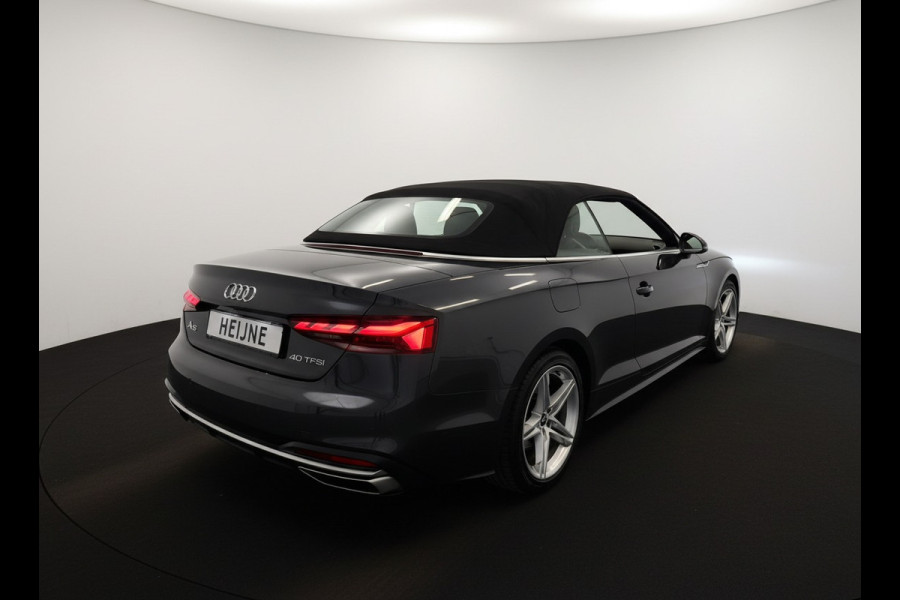 Audi A5 Cabriolet 40 TFSI 204PK S-TRONIC ADVANCED LEDER/360°CAMERA/VIRTUAL