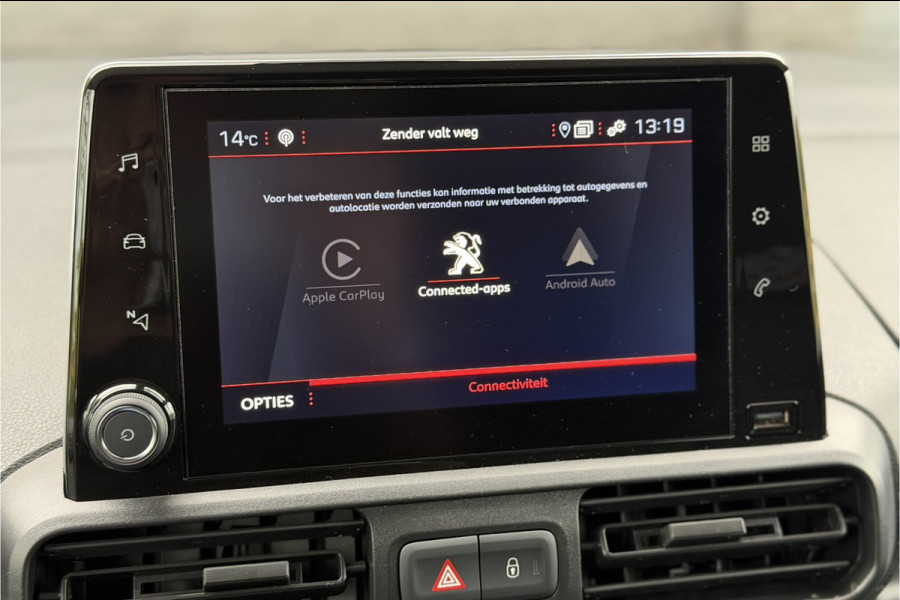 Peugeot Partner 1.5 BlueHDI | BPM VRIJ | Stoelverwarming | 3-Zits | Airco | Navi | PDC V+A