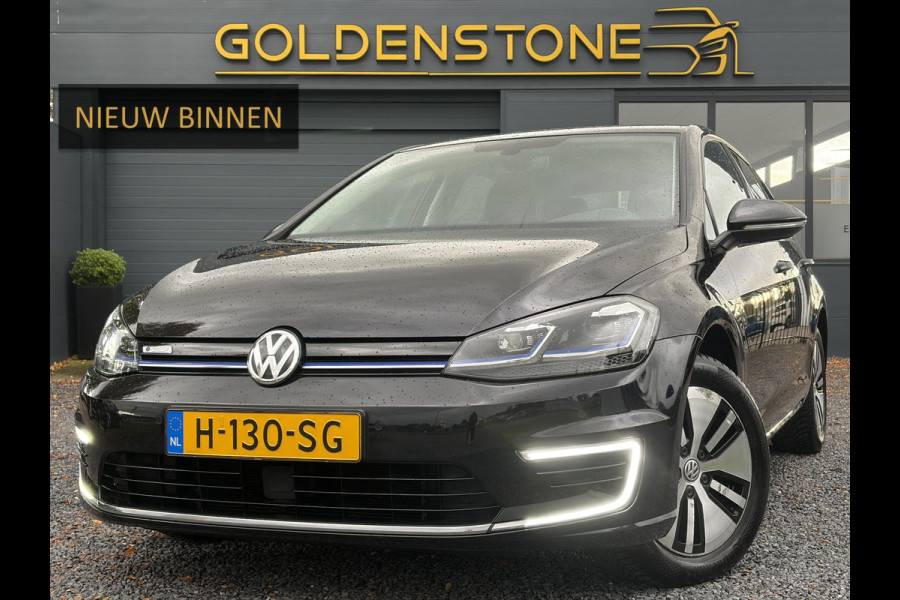 Volkswagen e-Golf E-DITION ✓SOH 90.63%✓2e Eigenaar✓Carplay✓Navi✓Clima✓Cruise✓Pdc V+A✓Lm velgen✓136pk✓Recent beurt gehad✓Weinig Km✓Zeer Zuinig✓N.A.P✓Apk tot 05-2028