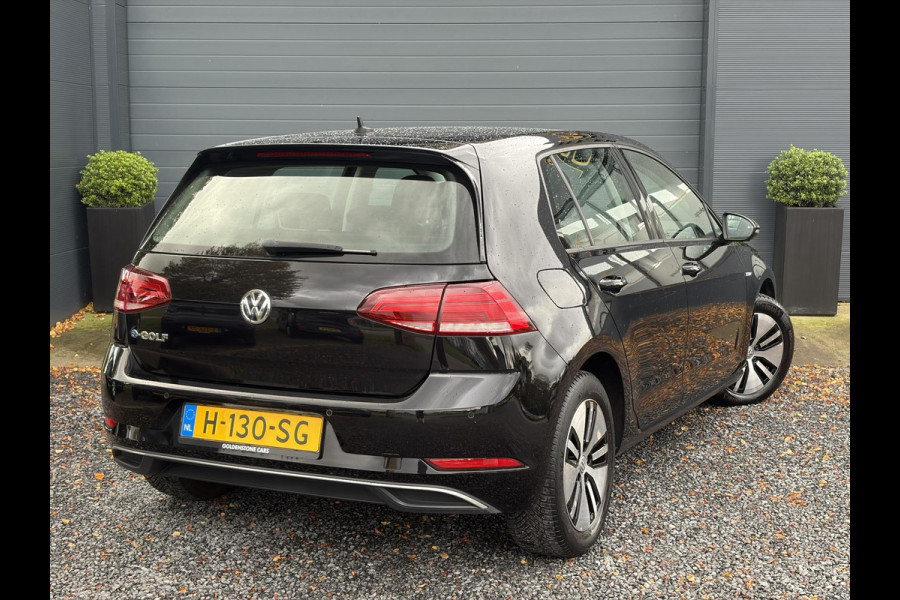 Volkswagen e-Golf E-DITION ✓SOH 90.63%✓2e Eigenaar✓Carplay✓Navi✓Clima✓Cruise✓Pdc V+A✓Lm velgen✓136pk✓Recent beurt gehad✓Weinig Km✓Zeer Zuinig✓N.A.P✓Apk tot 05-2028