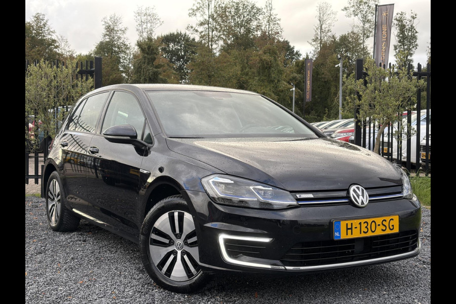 Volkswagen e-Golf E-DITION ✓SOH 90.63%✓2e Eigenaar✓Carplay✓Navi✓Clima✓Cruise✓Pdc V+A✓Lm velgen✓136pk✓Recent beurt gehad✓Weinig Km✓Zeer Zuinig✓N.A.P✓Apk tot 05-2028