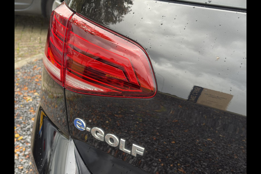 Volkswagen e-Golf E-DITION ✓SOH 90.63%✓2e Eigenaar✓Carplay✓Navi✓Clima✓Cruise✓Pdc V+A✓Lm velgen✓136pk✓Recent beurt gehad✓Weinig Km✓Zeer Zuinig✓N.A.P✓Apk tot 05-2028