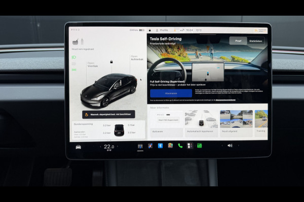Tesla Model 3 RWD 60 kWh Pano Leer Stoelverw + Ventilatie Adap.Cruise Self-Drive Mogelijkheid Orig.NL!