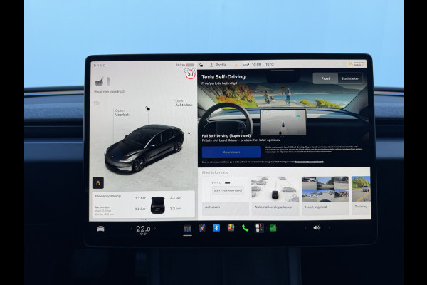 Tesla Model 3 RWD 60 kWh Pano Leer Stoelverw + Ventilatie Adap.Cruise Self-Drive Mogelijkheid Orig.NL!