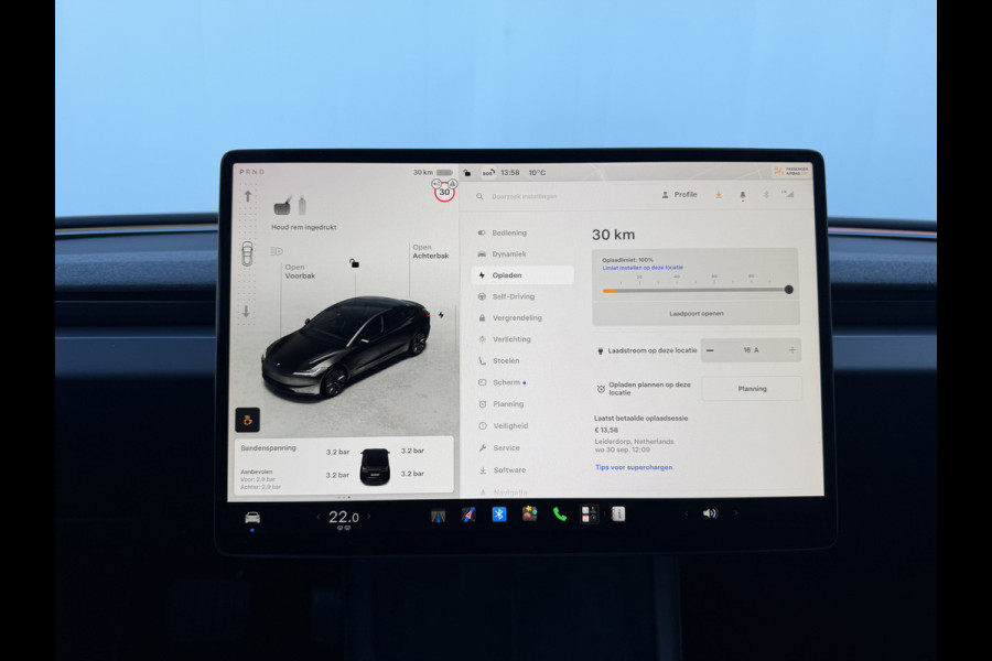Tesla Model 3 RWD 60 kWh Pano Leer Stoelverw + Ventilatie Adap.Cruise Self-Drive Mogelijkheid Orig.NL!