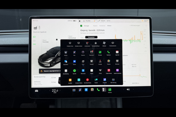 Tesla Model 3 RWD 60 kWh Pano Leer Stoelverw + Ventilatie Adap.Cruise Self-Drive Mogelijkheid Orig.NL!