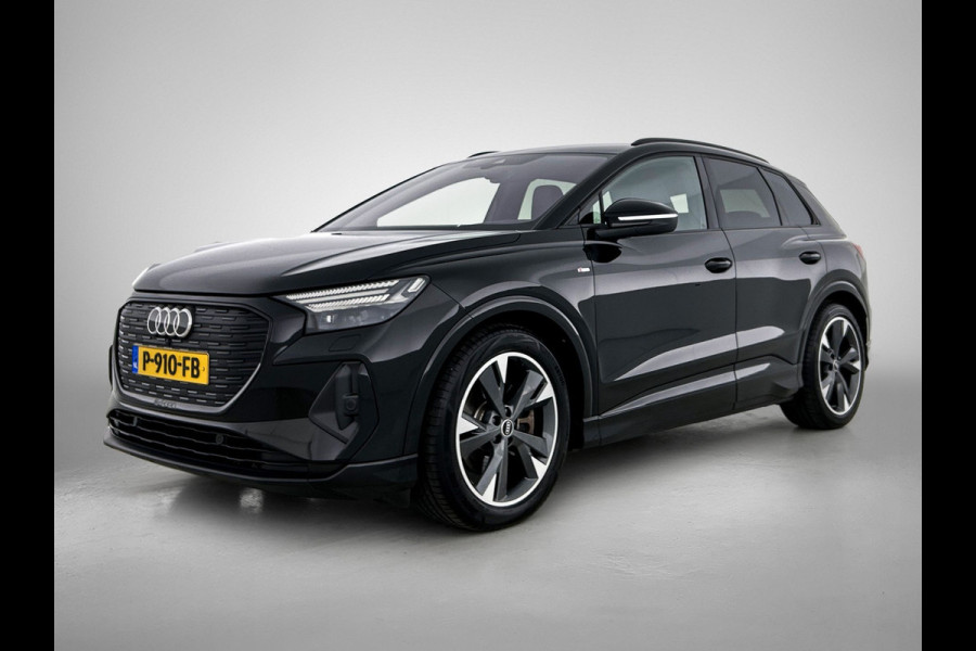 Audi Q4 50 e-tron SOH 90% Quattro Launch edition S-Line Competition 220KW / 77 kWh / Warmtepomp / Panoramadak / Leder-sport / Sonos Sound / Pdc+Camera / Apk 02-2028
