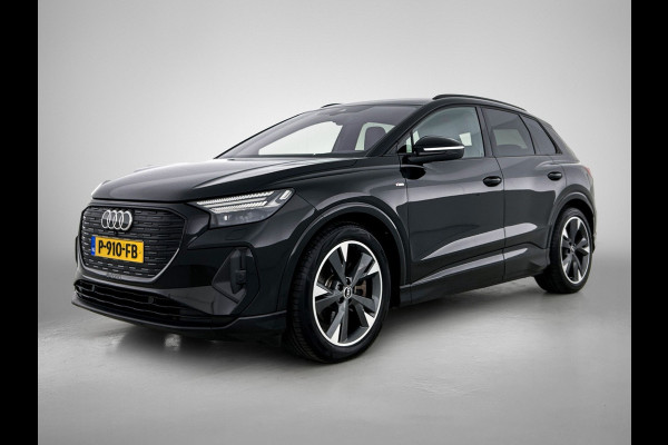 Audi Q4 50 e-tron SOH 90% Quattro Launch edition S-Line Competition 220KW / 77 kWh / Warmtepomp / Panoramadak / Leder-sport / Sonos Sound / Pdc+Camera / Apk 02-2028