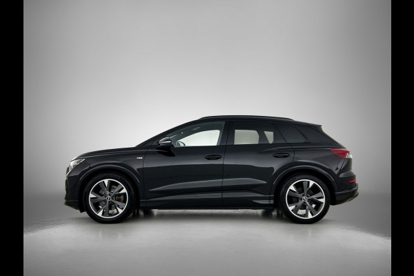 Audi Q4 50 e-tron SOH 90% Quattro Launch edition S-Line Competition 220KW / 77 kWh / Warmtepomp / Panoramadak / Leder-sport / Sonos Sound / Pdc+Camera / Apk 02-2028