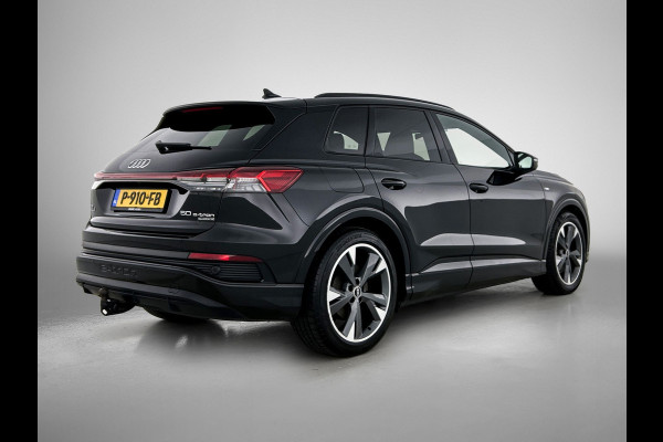 Audi Q4 50 e-tron SOH 90% Quattro Launch edition S-Line Competition 220KW / 77 kWh / Warmtepomp / Panoramadak / Leder-sport / Sonos Sound / Pdc+Camera / Apk 02-2028