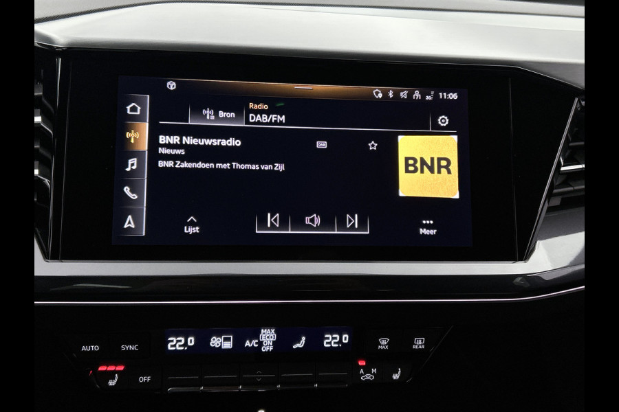Audi Q4 50 e-tron SOH 90% Quattro Launch edition S-Line Competition 220KW / 77 kWh / Warmtepomp / Panoramadak / Leder-sport / Sonos Sound / Pdc+Camera / Apk 02-2028