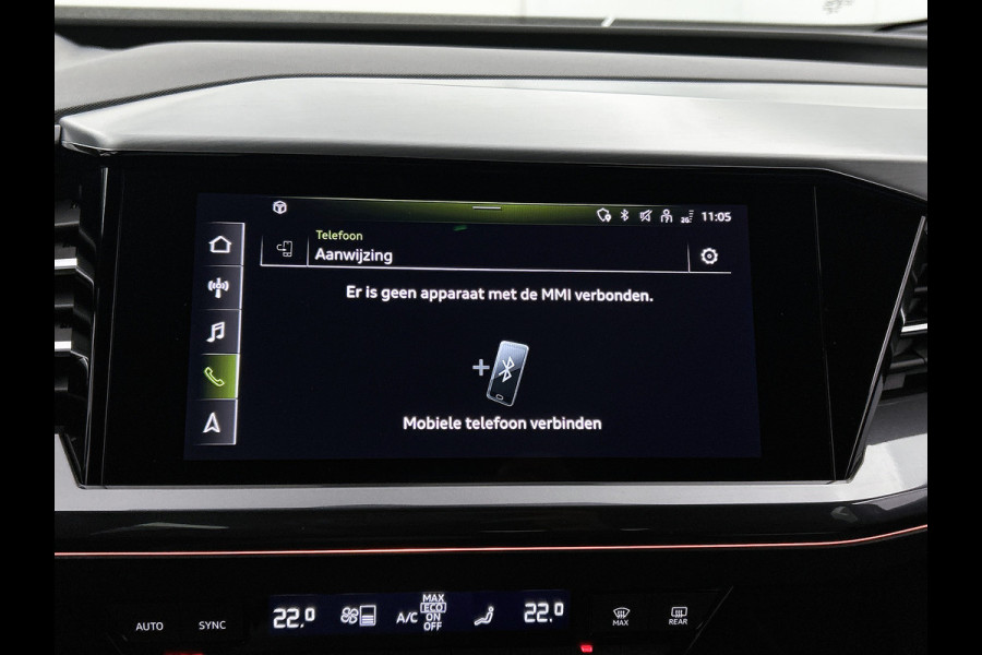Audi Q4 50 e-tron SOH 90% Quattro Launch edition S-Line Competition 220KW / 77 kWh / Warmtepomp / Panoramadak / Leder-sport / Sonos Sound / Pdc+Camera / Apk 02-2028