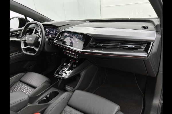 Audi Q4 50 e-tron SOH 90% Quattro Launch edition S-Line Competition 220KW / 77 kWh / Warmtepomp / Panoramadak / Leder-sport / Sonos Sound / Pdc+Camera / Apk 02-2028