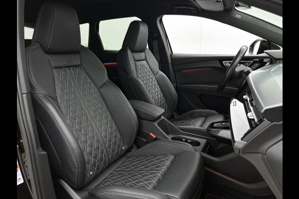 Audi Q4 50 e-tron SOH 90% Quattro Launch edition S-Line Competition 220KW / 77 kWh / Warmtepomp / Panoramadak / Leder-sport / Sonos Sound / Pdc+Camera / Apk 02-2028